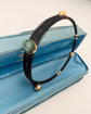 ANTIQUE SCARAB & ELEPHANT HAIR BANGLE