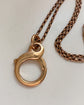 SUPERSIZED VINTAGE 14CT GOLD LOBSTER CLASP