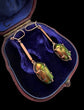 ANTIQUE SCARAB BEETLE EARRINGS