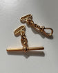 ANTIQUE 18CT GOLD CHUNKY T-BAR & EXTENDER