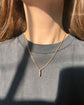 ANTIQUE 14CT GOLD DOUBLE DOG CLIP