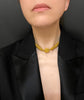 GEORGIAN WOVEN HIGH CARAT GOLD CHAIN NECKLACE