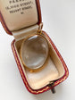 VICTORIAN 15CT GOLD & CRYSTAL LOCKET