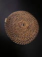 A FINE GEORGIAN TEXTURED BELCHER GUARD CHAIN