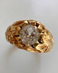 ART NOUVEAU 18CT GOLD & DIAMOND RING
