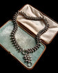 VICTORIAN SILVER ACORN COLLAR NECKLACE