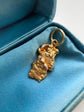 19TH CENTURY GOLD NUGGET PENDANT