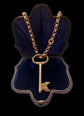 VINTAGE LARGE 9CT GOLD KEY PENDANT