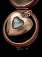 VICTORIAN PAVÉ TURQUOISE & DIAMOND HEART PENDANT