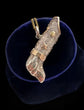 VICTORIAN SILVER & GOLD STAR DOG WHISTLE PENDANT