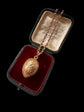 VICTORIAN 18CT GOLD WALNUT VINAIGRETTE PENDANT
