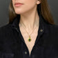 VICTORIAN SCARAB BEETLE & 15CT GOLD PENDANT