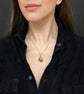 19TH CENTURY FRENCH 18CT GOLD & RUBY SPHERE PENDANT