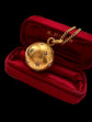 VICTORIAN 18CT GOLD & DIAMOND ORB PENDANT