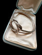 VINTAGE GUCCI SILVER LOVERS KNOT BANGLE