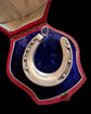 LARGE VICTORIAN SILVER HORSESHOE PENDANT
