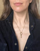 VICTORIAN 15CT GOLD BRAMAH KEY PENDANT