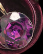 VICTORIAN PURPLE PASTE EARRINGS