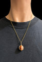 VICTORIAN AGATE SPHERE PENDANT