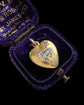 VINTAGE ZODIAC ‘ARIES’ RAM HEART PENDANT