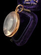 VICTORIAN ROCK CRYSTAL & 18CT GOLD LOCKET
