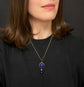 VICTORIAN LAPIS LAZULI & DIAMOND PENDANT