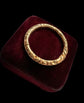 GEORGIAN CHUNKY 15CT GOLD SPLIT RING