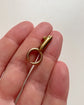 VICTORIAN 9CT GOLD BRAMAH KEY PENDANT