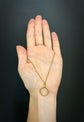 LARGE 18CT GOLD VICTORIAN BOLT RING