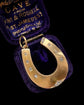 VICTORIAN 18CT GOLD & DIAMOND HORSESHOE PENDANT