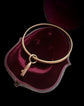 ANTIQUE 15CT GOLD BRAMAH KEY BANGLE