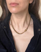 ANTIQUE 9CT GOLD ACORN & DOG CLIP CHAIN EXTENDER / BAIL