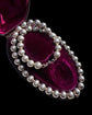 VICTORIAN LARGE SCALE SILVER BEAD NECKLACE