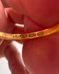 GEORGIAN GEORGE IV 18CT GOLD BAND RING