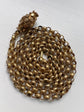 GEORGIAN HIGH CARAT GOLD STAR LINK CHAIN