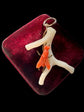 VICTORIAN CORAL FLY & BRANCH PENDANT