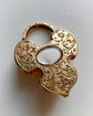 VICTORIAN 18CT GOLD & DIAMOND HEART PADLOCK