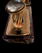 EARLY VICTORIAN DOUBLE HEART & HAND FEDE RING