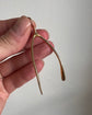 ANTIQUE 15CT GOLD WISHBONE PENDANT