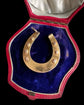 VICTORIAN 9CT GOLD HORSESHOE PENDANT