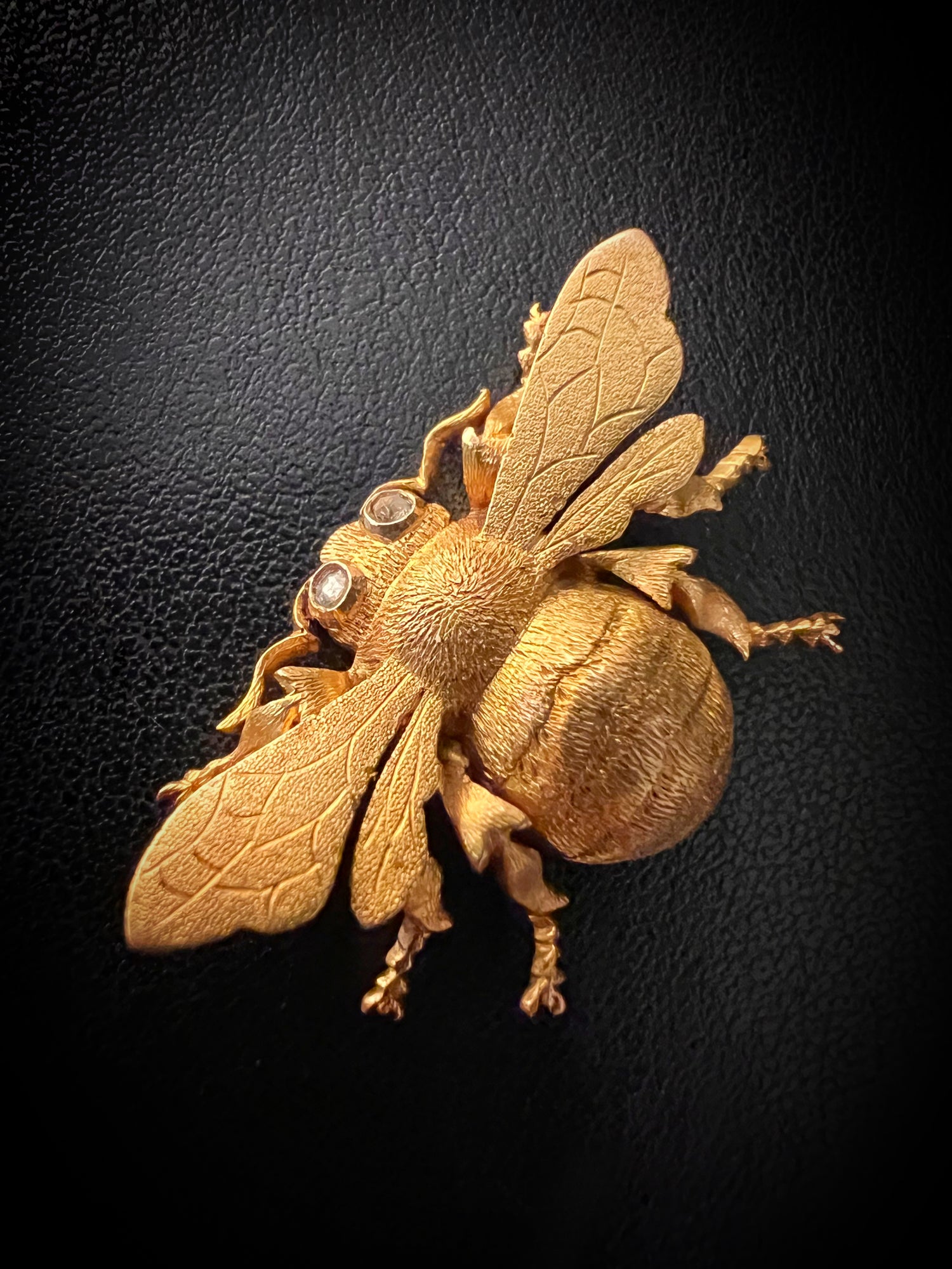 Gold bumble 2025 bee brooch