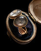 EARLY VICTORIAN DOUBLE HEART & HAND FEDE RING