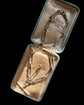 ANTIQUE SILVER PAPERCLIP ALBERT T-BAR CHAIN