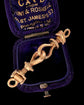 A PAIR OF 18CT GOLD CHUNKY ANTIQUE TWIST DOGCLIPS