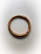 GEORGIAN 9CT GOLD SNAKE OUROBOROS SPLIT RING