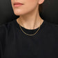VICTORIAN 15CT GOLD BRAZILIAN / SNAKE LINK CHAIN