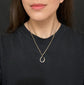 VICTORIAN PLATINUM & GOLD HORSESHOE PENDANT