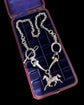 SILVER EQUESTRIAN NECKLACE