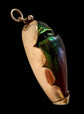 VICTORIAN LARGE BEETLE PENDANT