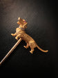 VICTORIAN DACHSHUND DOG STICKPIN